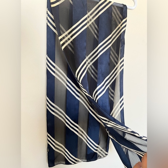 RALPH LAUREN SILK chiffon scarf - Picture 3 of 7